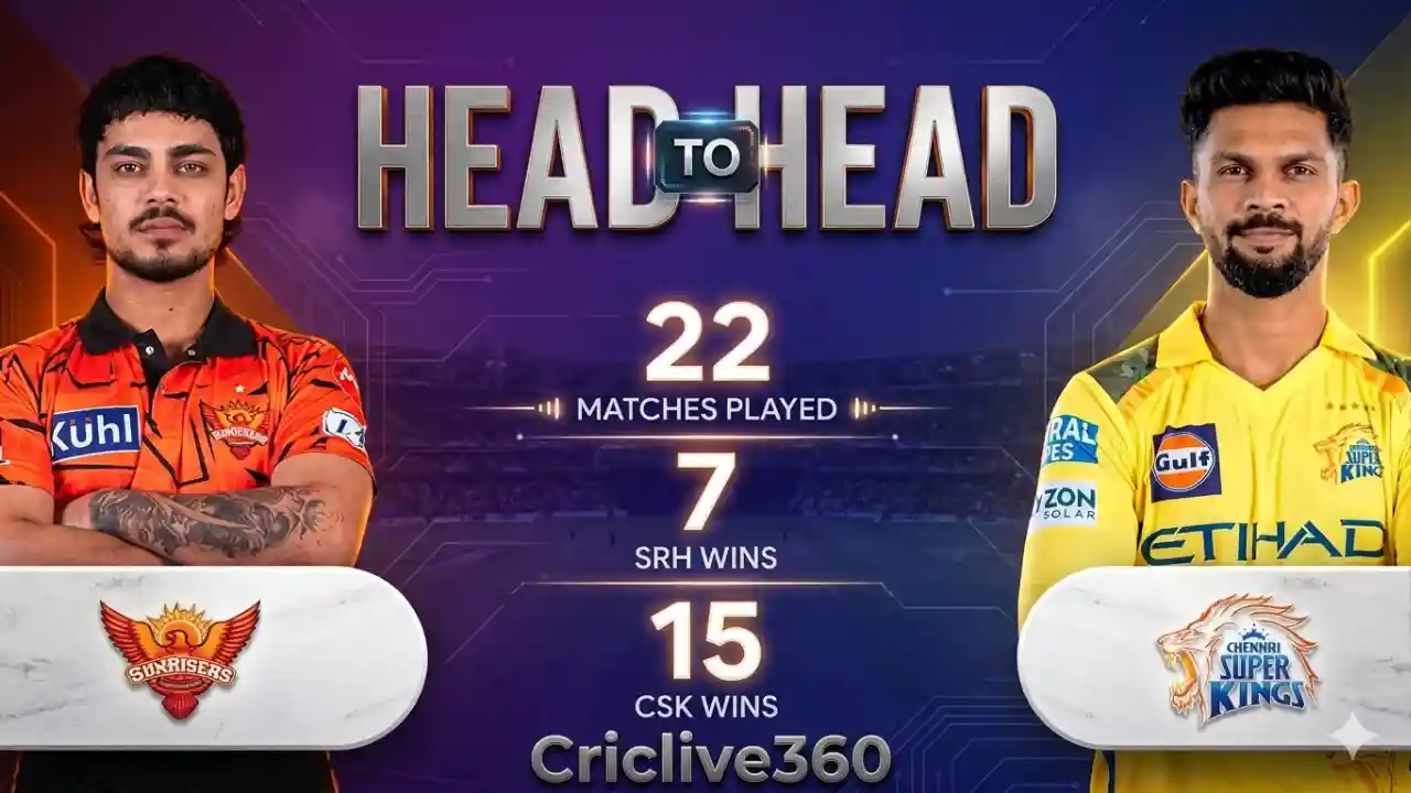 CSK vs SRH