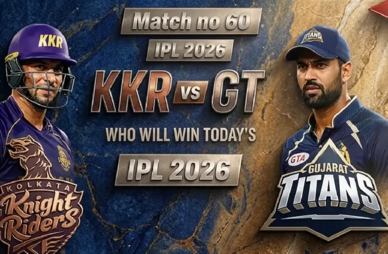 KKR vs GT Live Score | Match 60 | IPL 2026