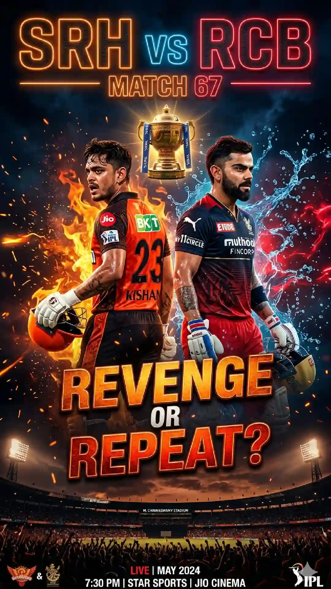 SRH vs RCB