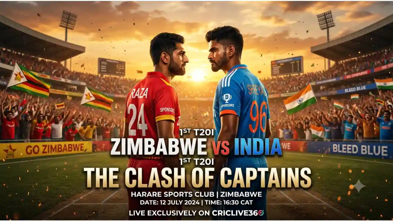 IND vs ZIM, 1st T20 | India tour of Zimbabwe 2026