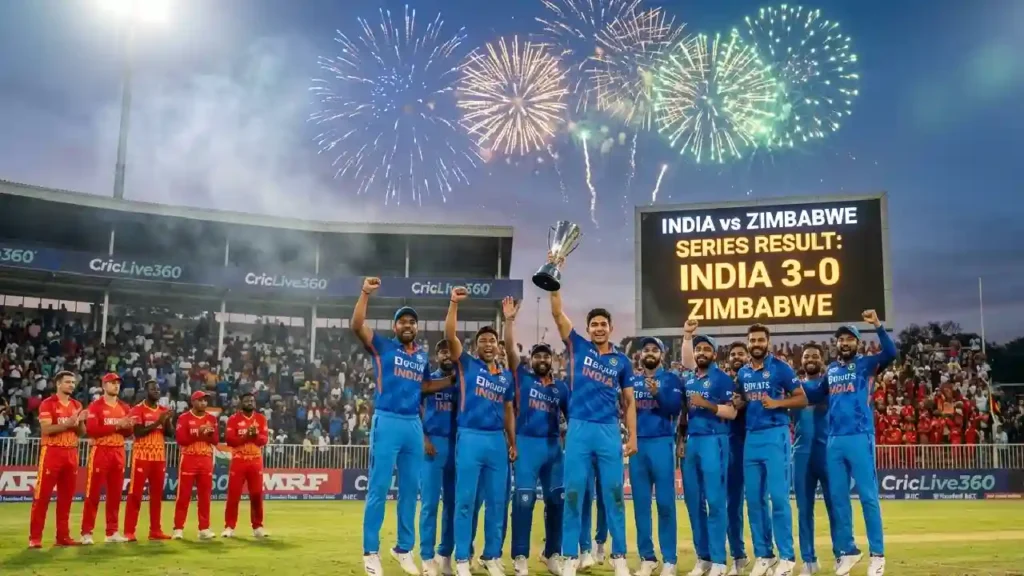 Zimbabwe vs India 3rd T20I 2026 cricket match