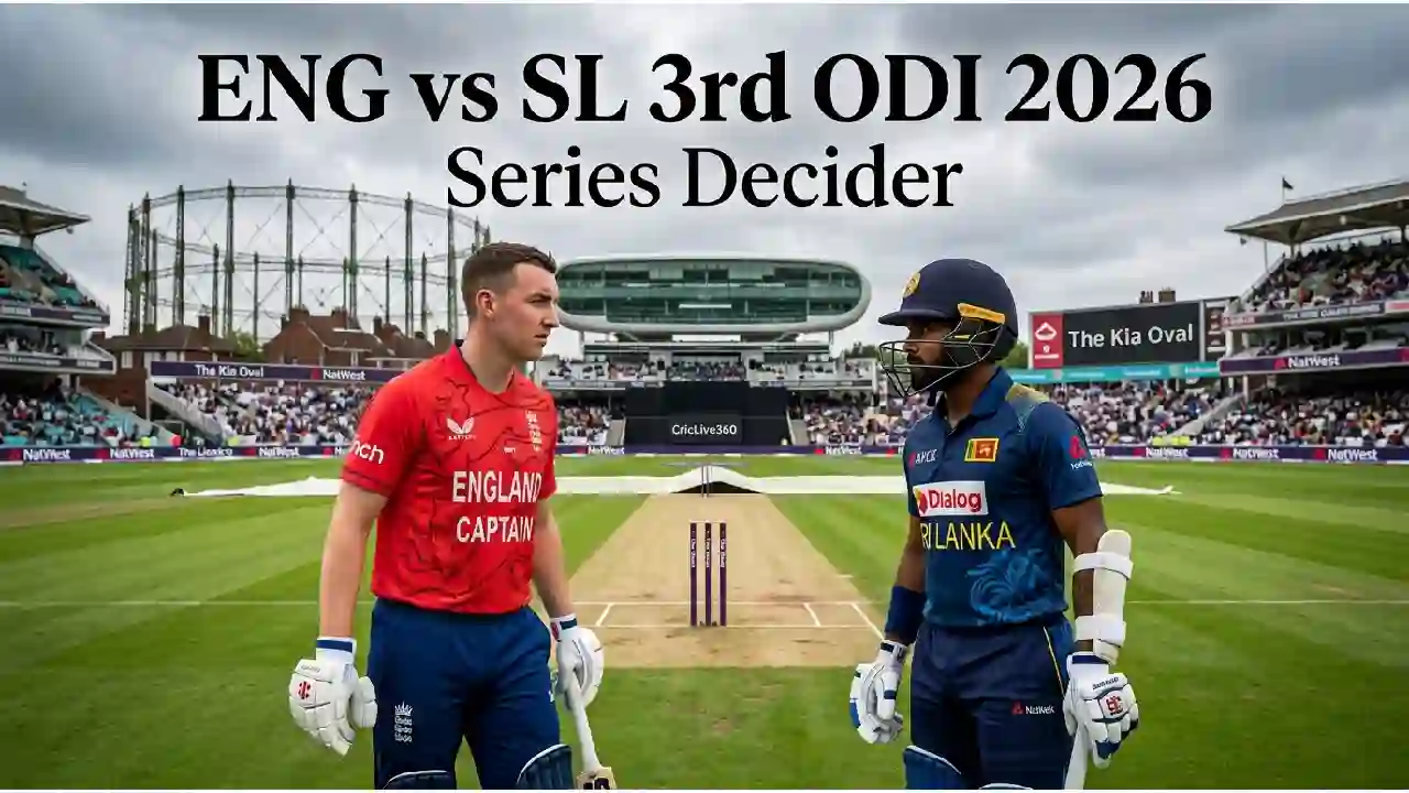 ENG vs SL 3rd ODI 2026 preview at The Oval