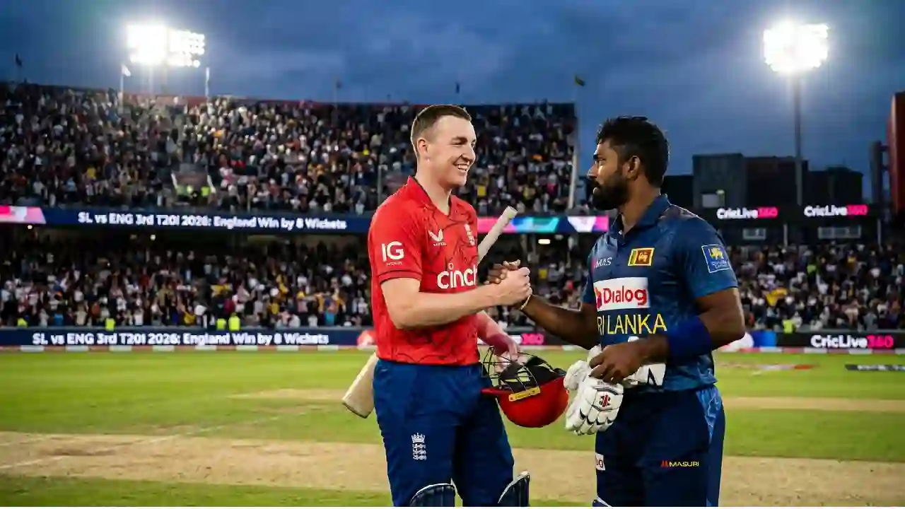 SL vs ENG 3rd T20I 2026_ England Complete Series Win in Style!