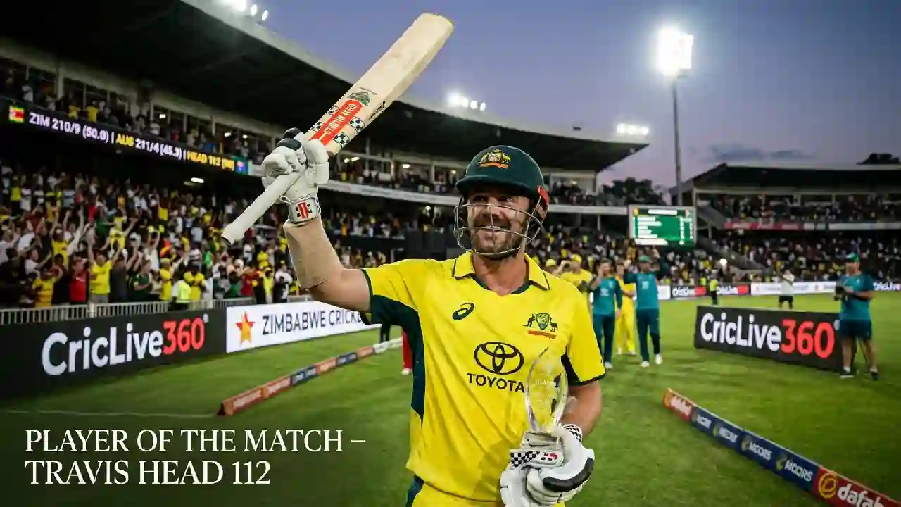 ZIM vs AUS, 2nd ODI, Australia tour of Zimbabwe 2026