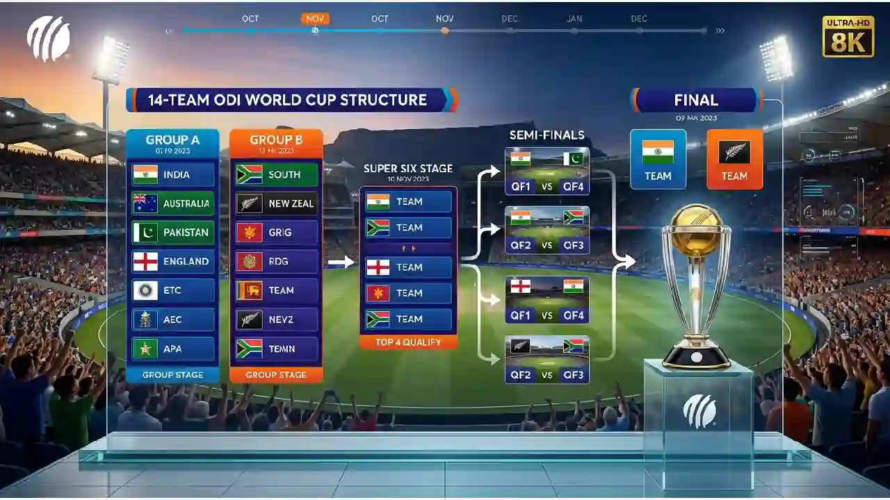 ODI World Cup 2027: Dates, Venues, Format & Teams
