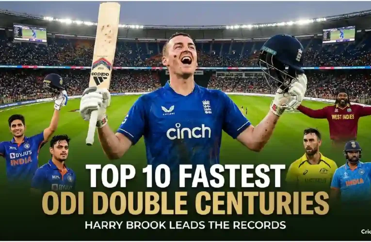 Top 10 Fastest Double Centuries in ODI Cricket History